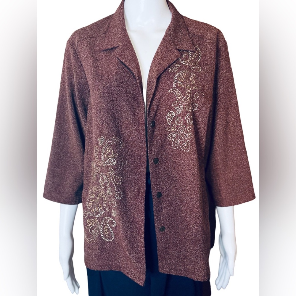 BonWorth brown blazer